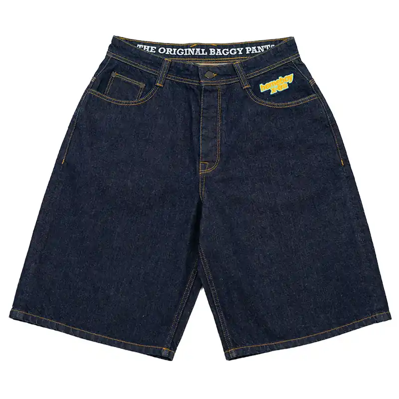 Homeboy X-Tra Monster Shorts Indigo- 28