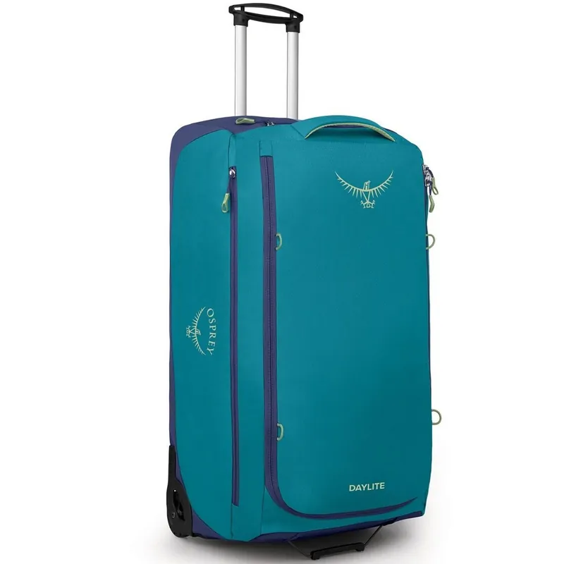 Osprey Daylite Wheeled Duffel 115 Reisekoffer Blue Spikemoss/Alkaline-