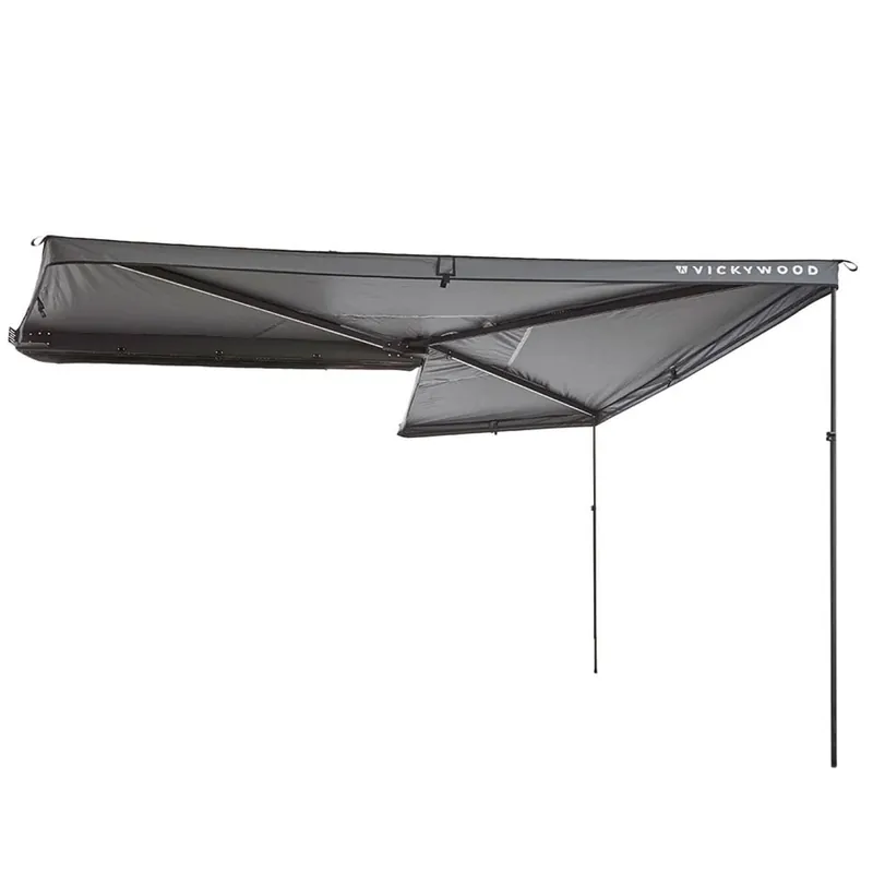 VICKYWOOD Leaf 270° Left 250 Auto-Markise Grau-