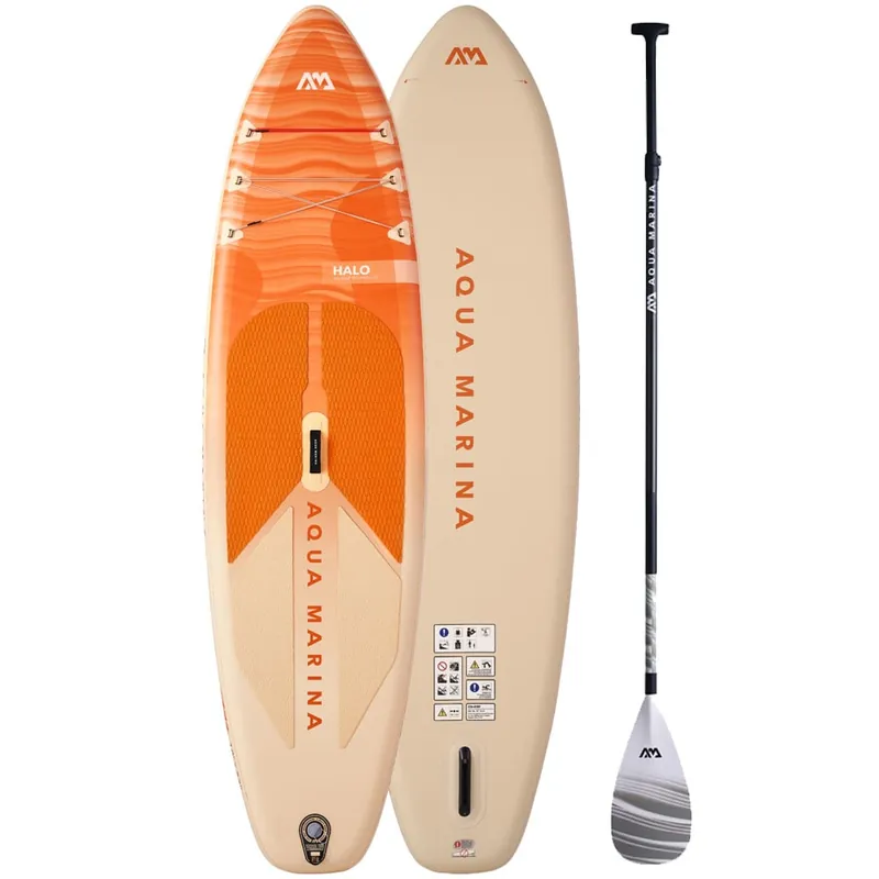 Aqua Marina Halo 10'0'' Stand up Paddle Board Set Orange-