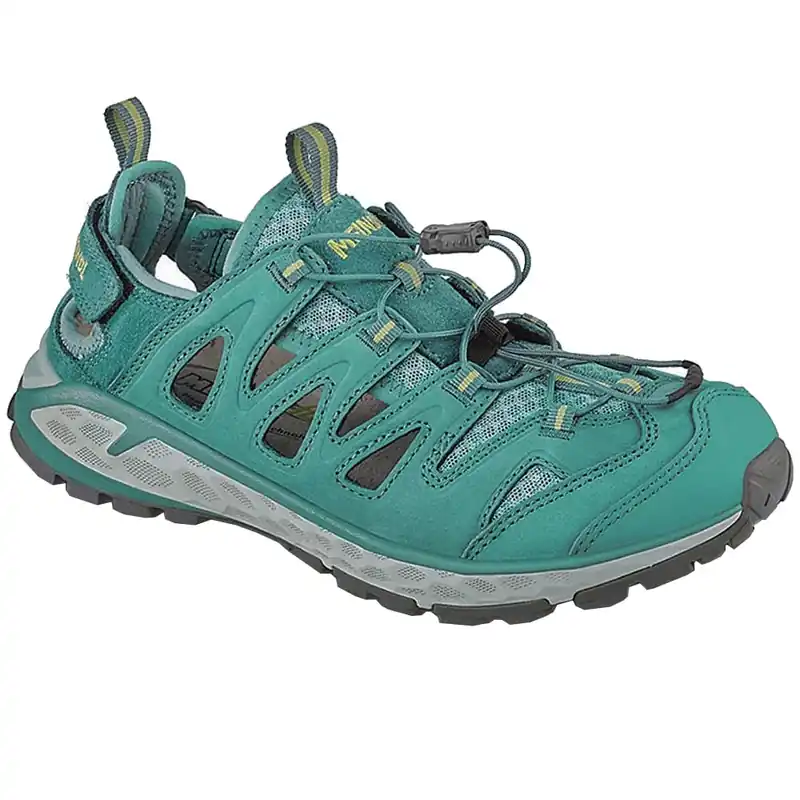 Meindl Brindisi Lady Wander-Sandalen Türkis/Gelb- 36