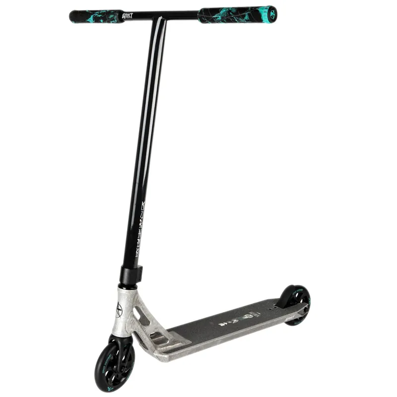 Addict Burner Stunt-Scooter Black Raw-