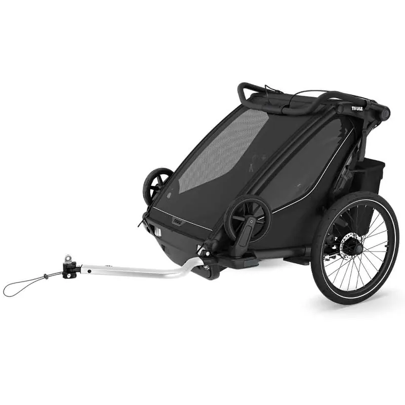 THULE Chariot Sport 2 Double Kinderanhänger Black-