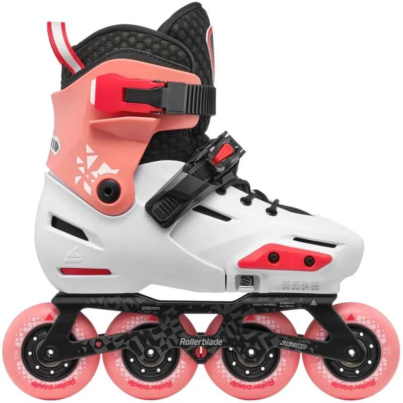 Rollerblade Apex Inliner Platinum/Coral-