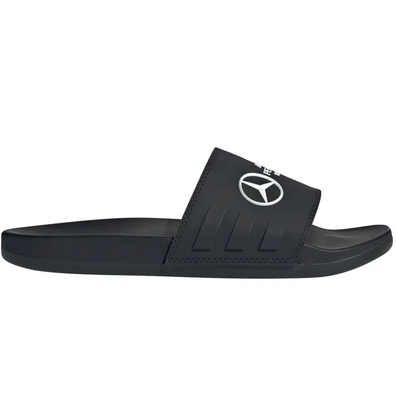 adidas Performance Adilette Comfort Mercedes AMG Badeschlappen Core Black/Cloud White-