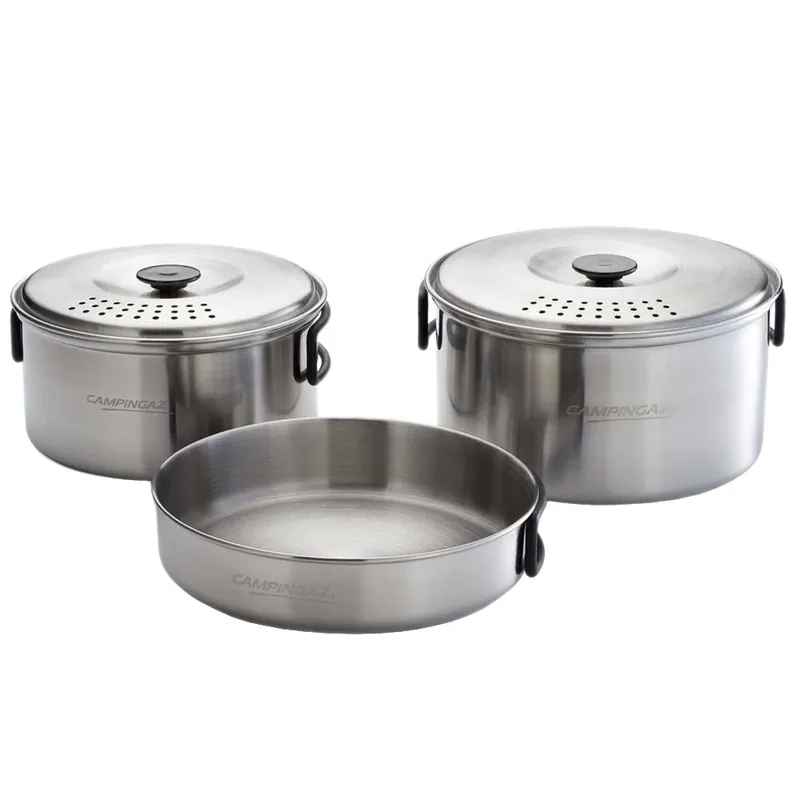 Campingaz Camping Kit Kochset Silber-