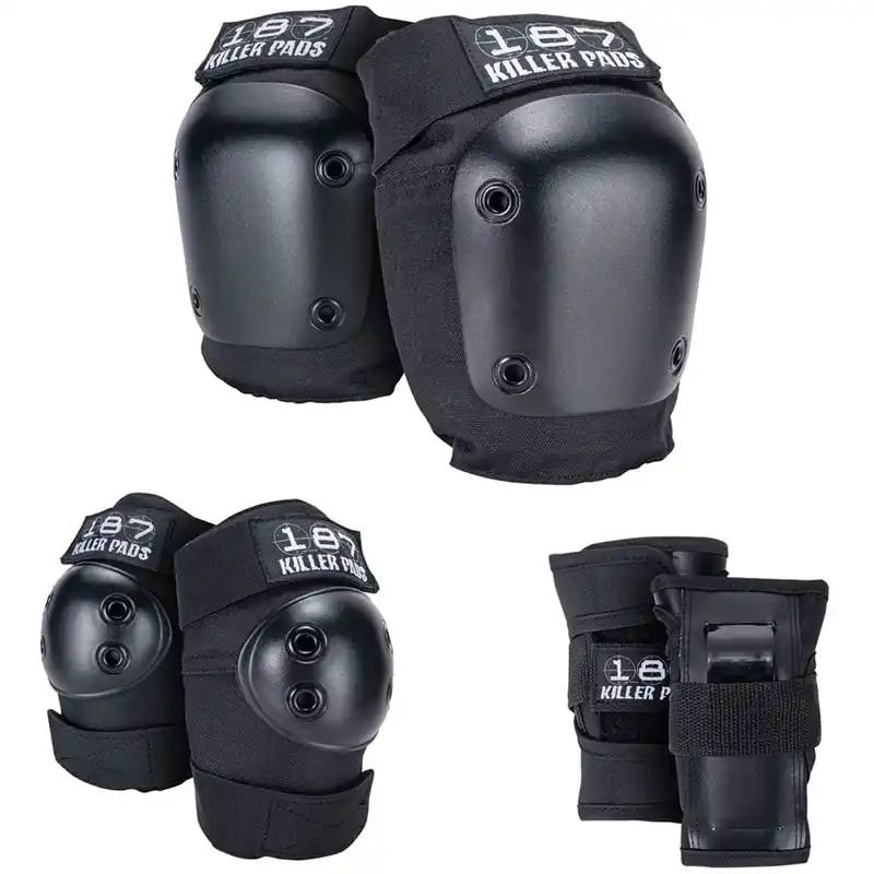 187 Killer Pads Adult Six Pack Set Schützer-Set Black-