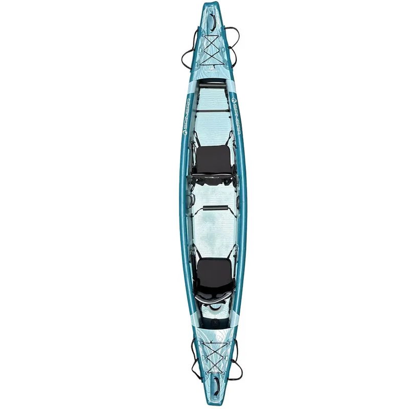 Spinera Molveno 430 aufblasbares Kajak Teal/White/Grey-