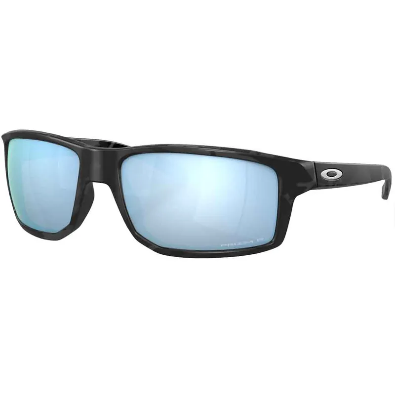 Oakley Gibston Sonnenbrille Matte Black Camo/Prizm Deep H2O Polarize-