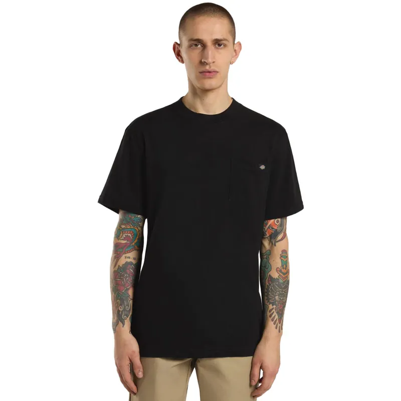 Dickies Heavyweight Pocket Tee T-Shirt Black- S