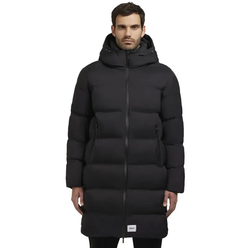 khujo Caius2 Wintermantel Black-9