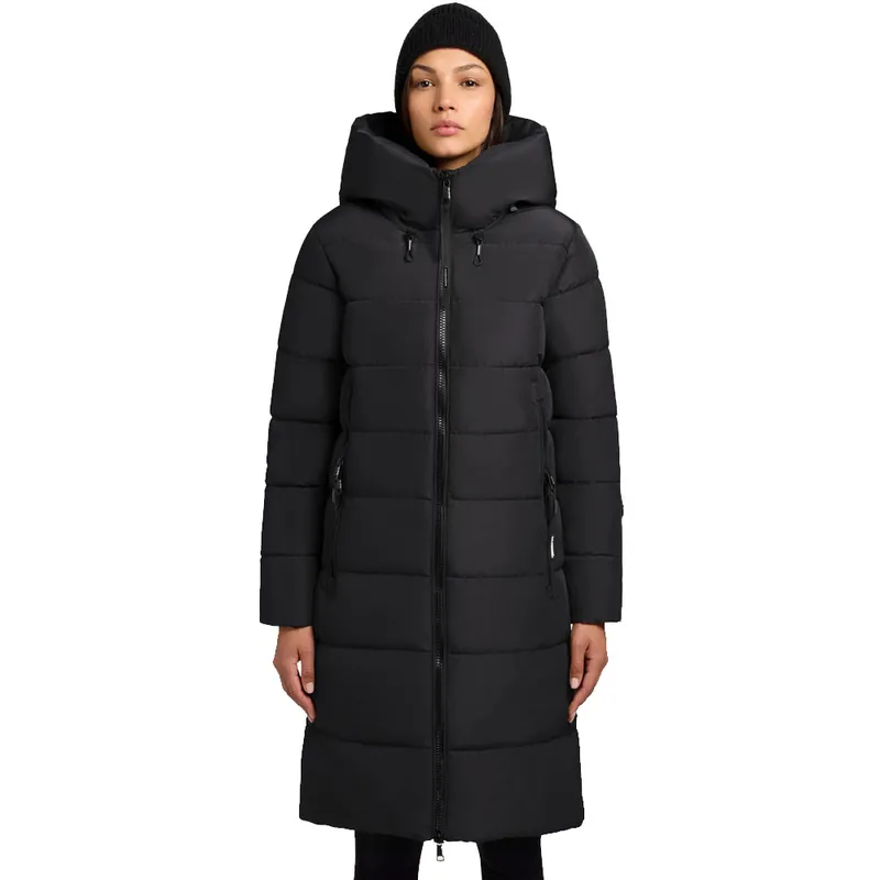 khujo Jilias5 Steppmantel Black-9