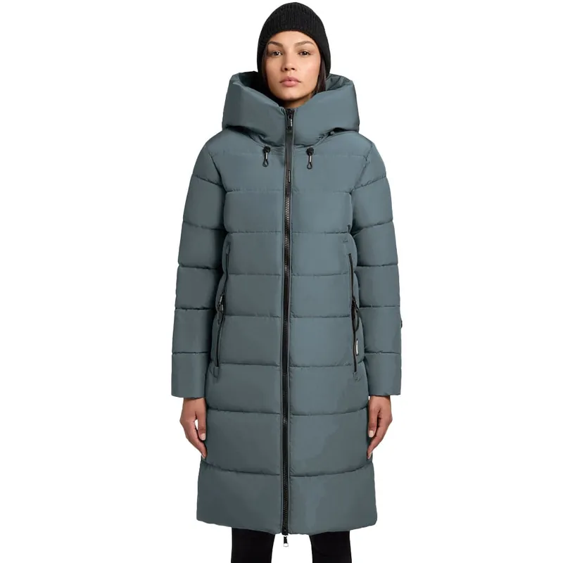 khujo Jilias5 Wintermantel Dim Blue-9