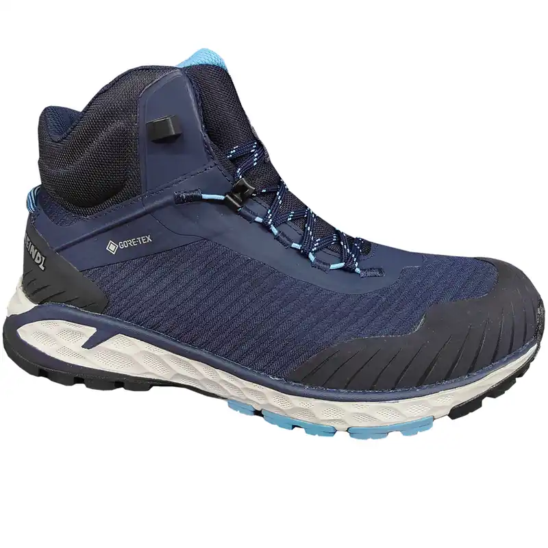 Meindl Power Walker 4.2 Lady Mid Wanderschuhe Nachtblau/Azur- 36 - Nur noch 1 auf Lager