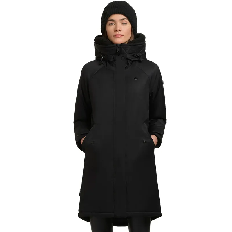 khujo Semie2 Kurzmantel Black-9