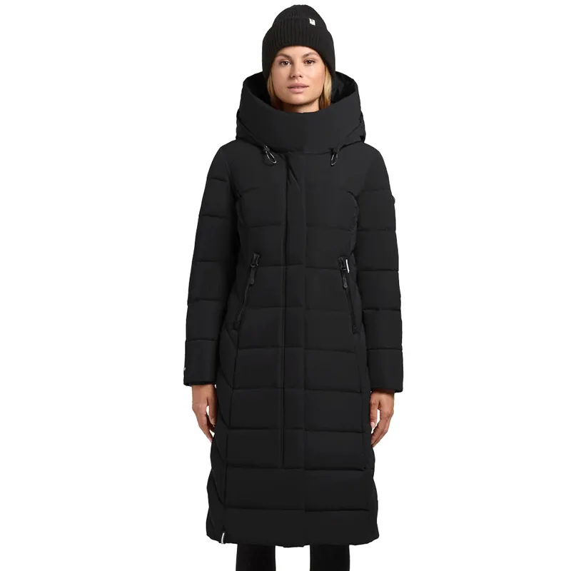 khujo Sensy Steppmantel Black-9