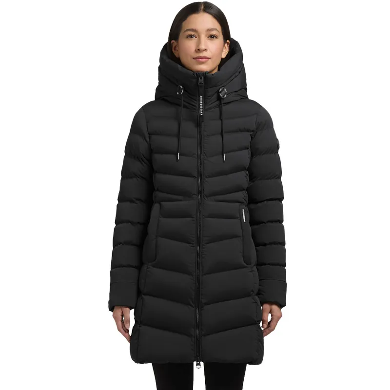 khujo Tuhani5 Steppmantel Black-9