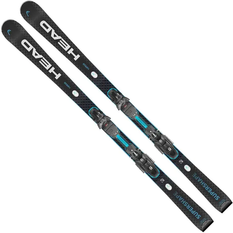 Head Supershape e-Speed Alpin-Ski Black/Blue-