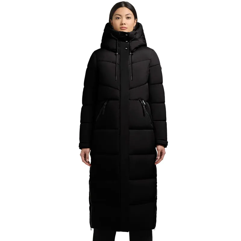 khujo Shimanta5 Wintermantel Black-9