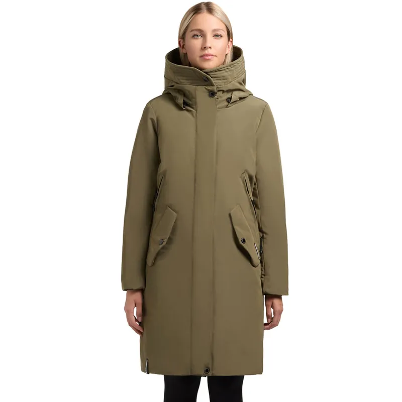 khujo Webb Winterparka Scrub Green-9