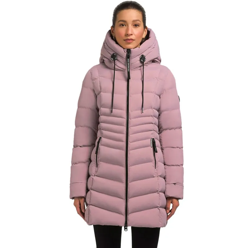 khujo Lava Steppmantel Pale Mauve-9