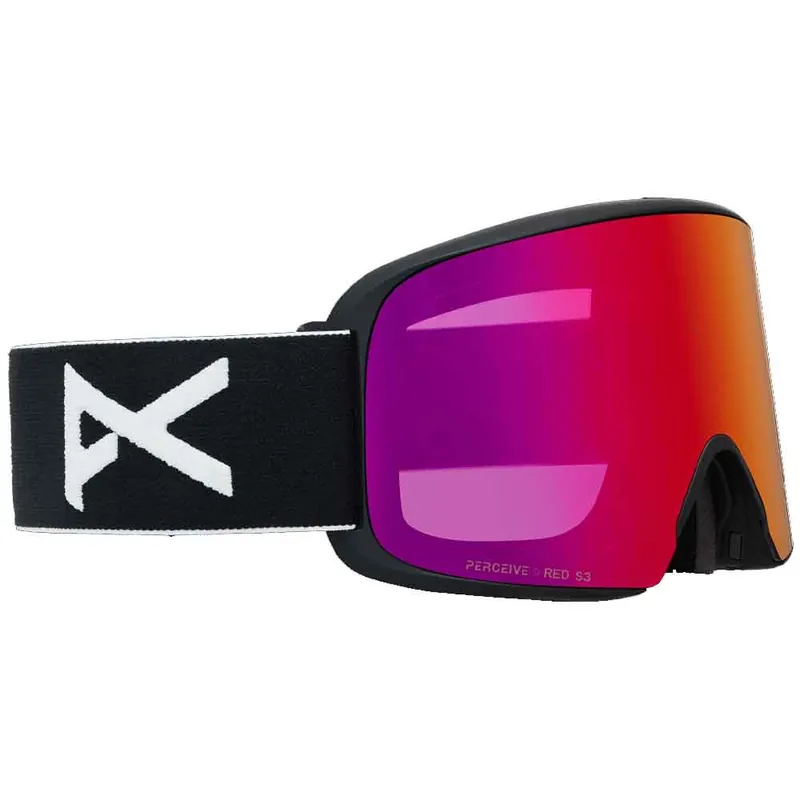 Anon M6 Snowboardbrille Black/Perceive Sunny Red/Cloudy Burst-