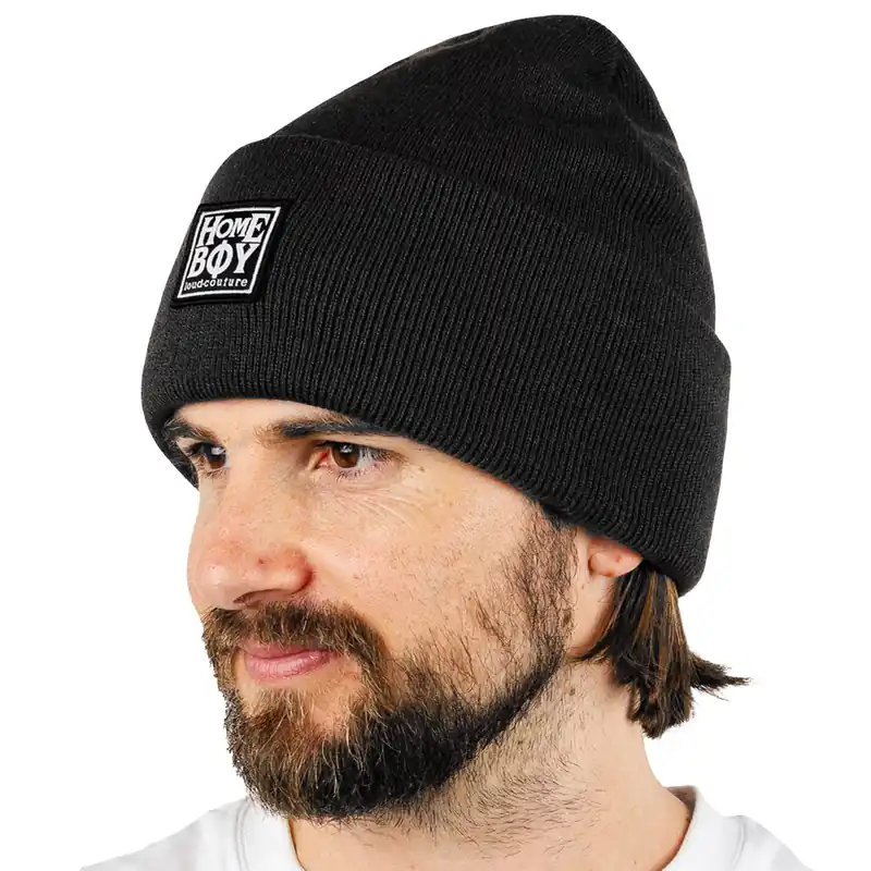 Homeboy Baldy Beanie Black-