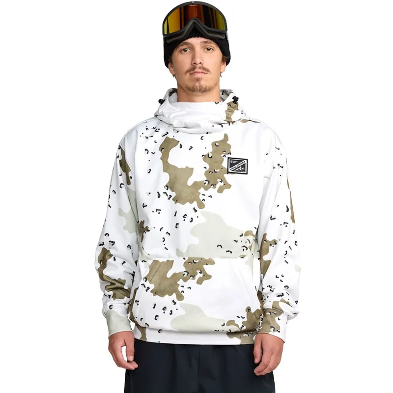 Volcom Hydro Riding Hoodie White- M