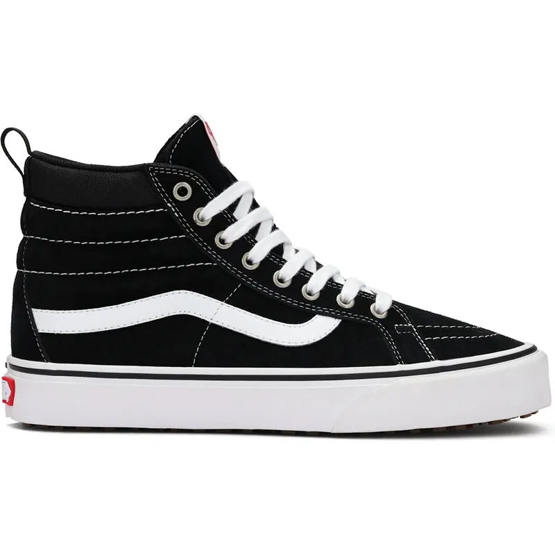 Vans Sk8-Hi Insulated Sneaker Black/White- 38