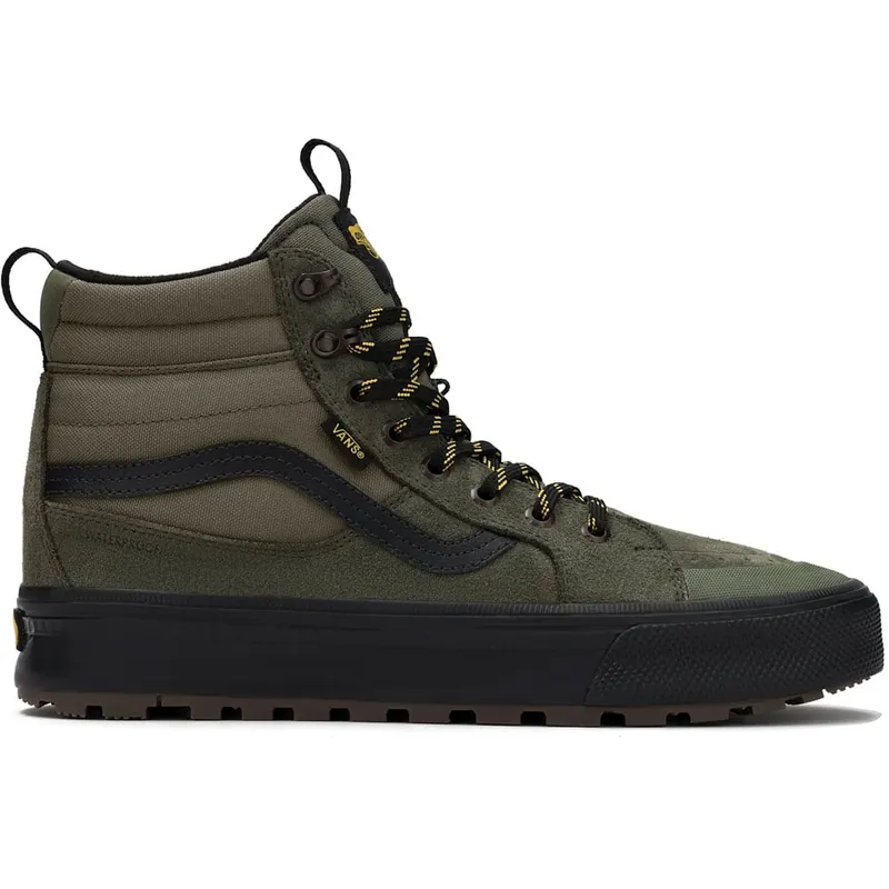 Vans Sk8-Hi Waterproof Insulated Wintersneaker Green/Black- 42