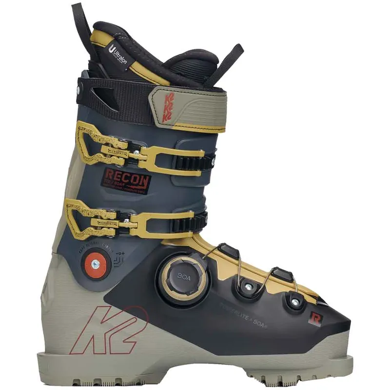 K2 Recon 110 BOA Skistiefel Black/Grey/Olive- 29.5