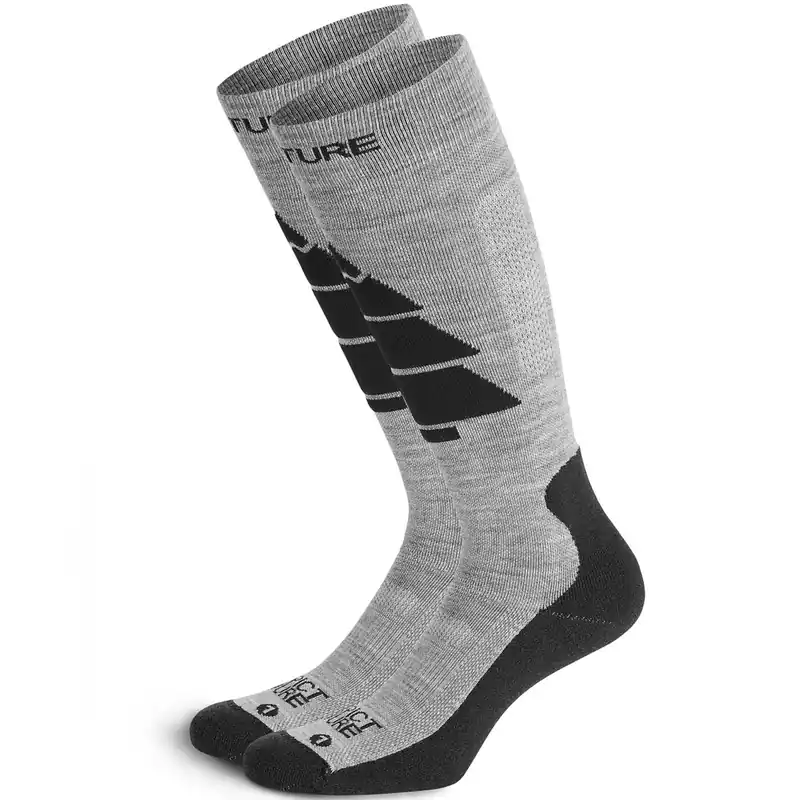 Picture Wooling Ski Socks Snowboardsocken Grey MeIange-