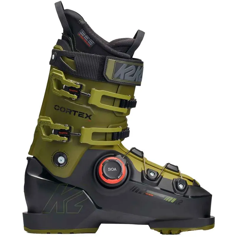 K2 Cortex 110 BOA Skistiefel Black/Olive- 25.5 - Nur noch 1 auf Lager