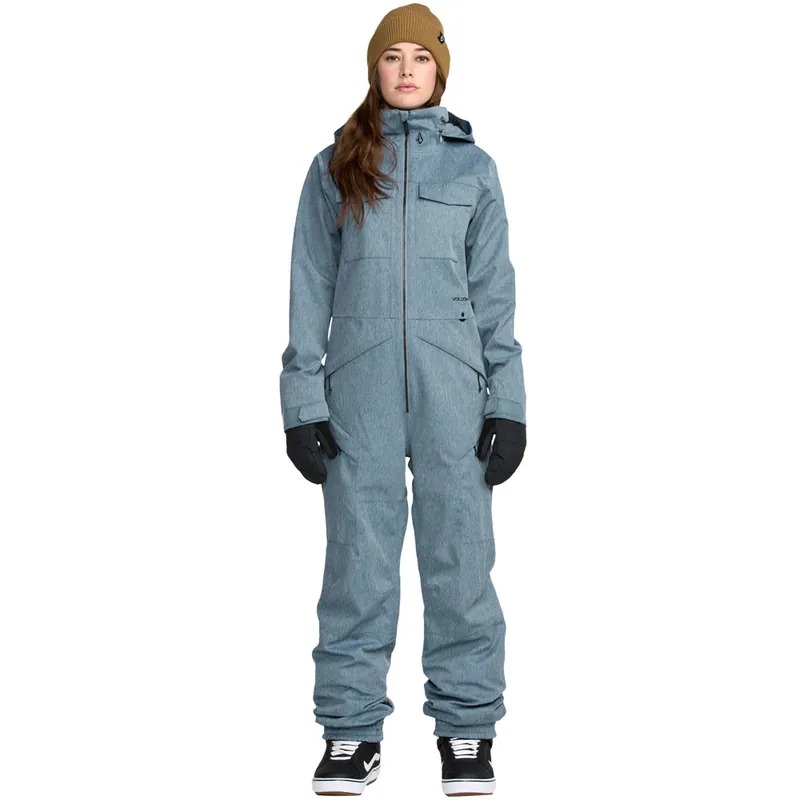 Volcom Shiloh Ski-Einteiler Denim-9