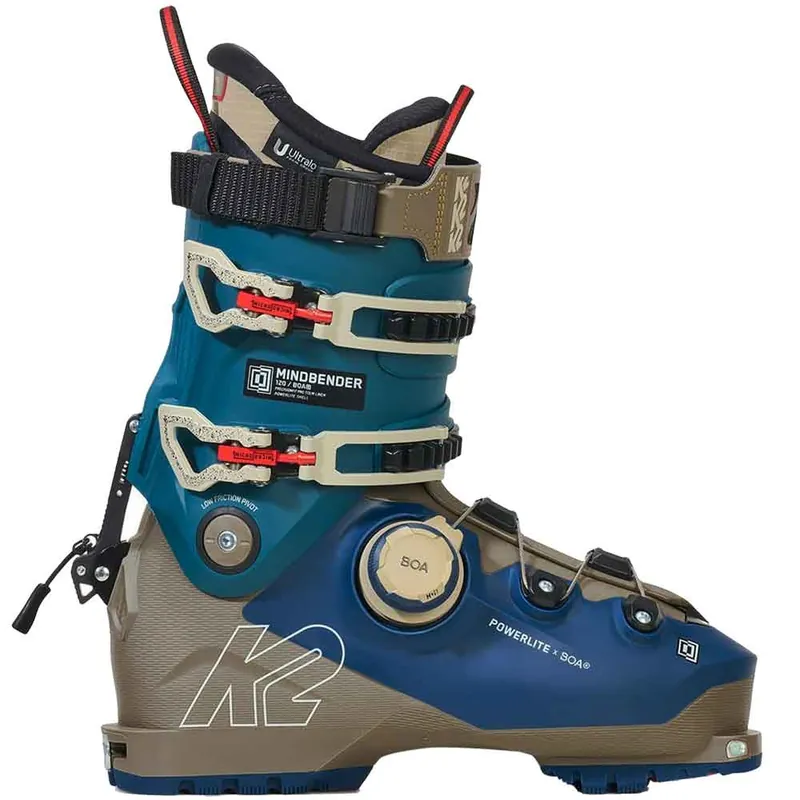 K2 Mindbender 120 BOA Skischuhe Blue/Brown- 28.5 - Nur noch 1 auf Lager