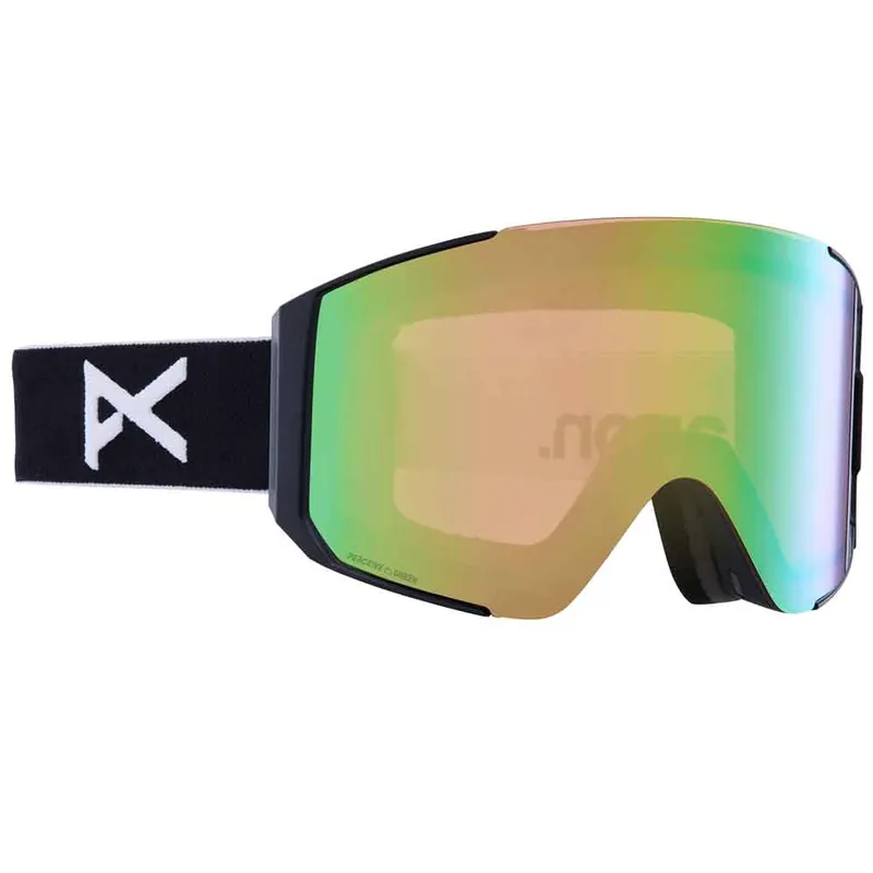Anon Sync Skibrille Black/PRCV Variable Green/Cloudy Pink-