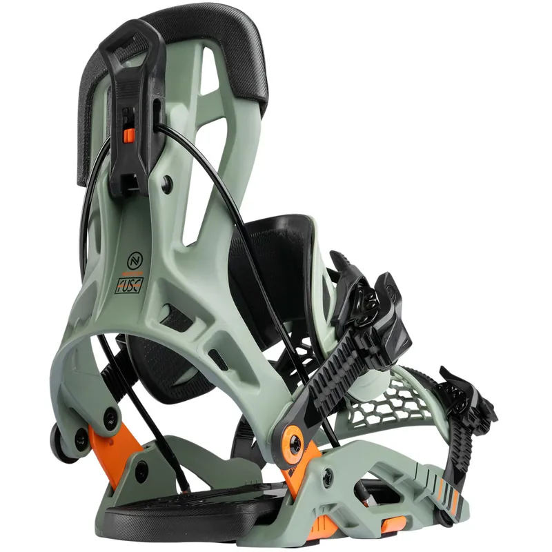 Nidecker FLOW Fuse Hybrid Snowboardbindung Khaki- M
