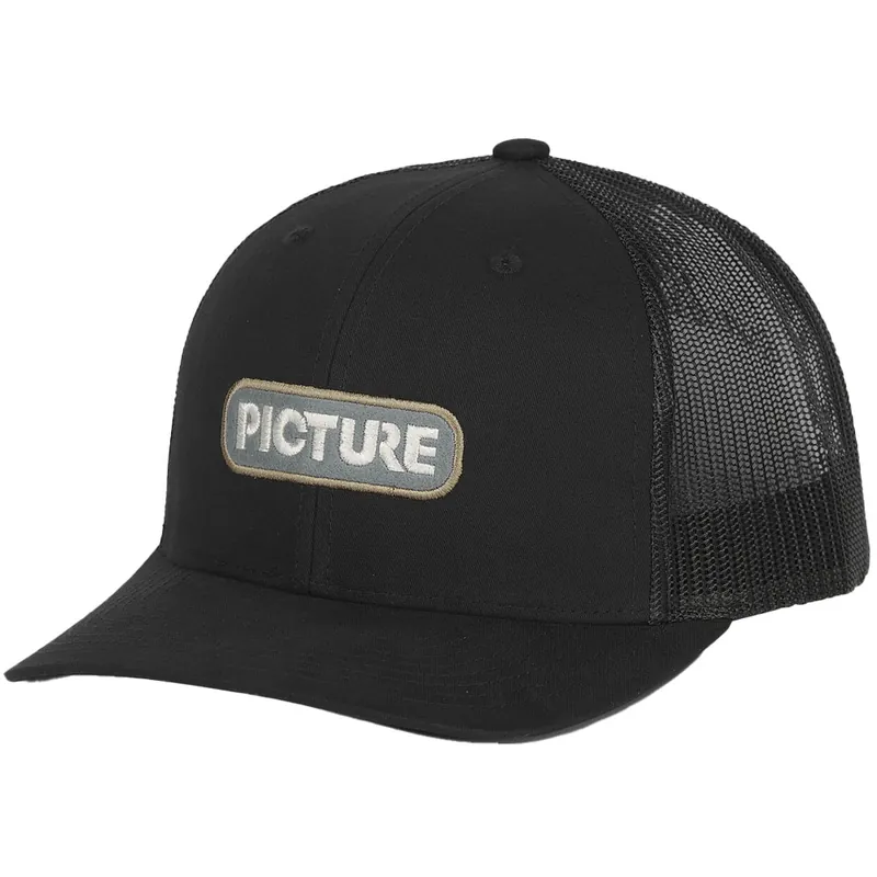 Picture Byam Trucker Cap Black-