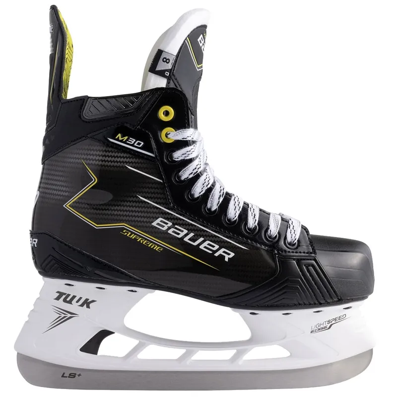 Bauer M30 Senior D Hockey-Schlittschuhe Black/White-9