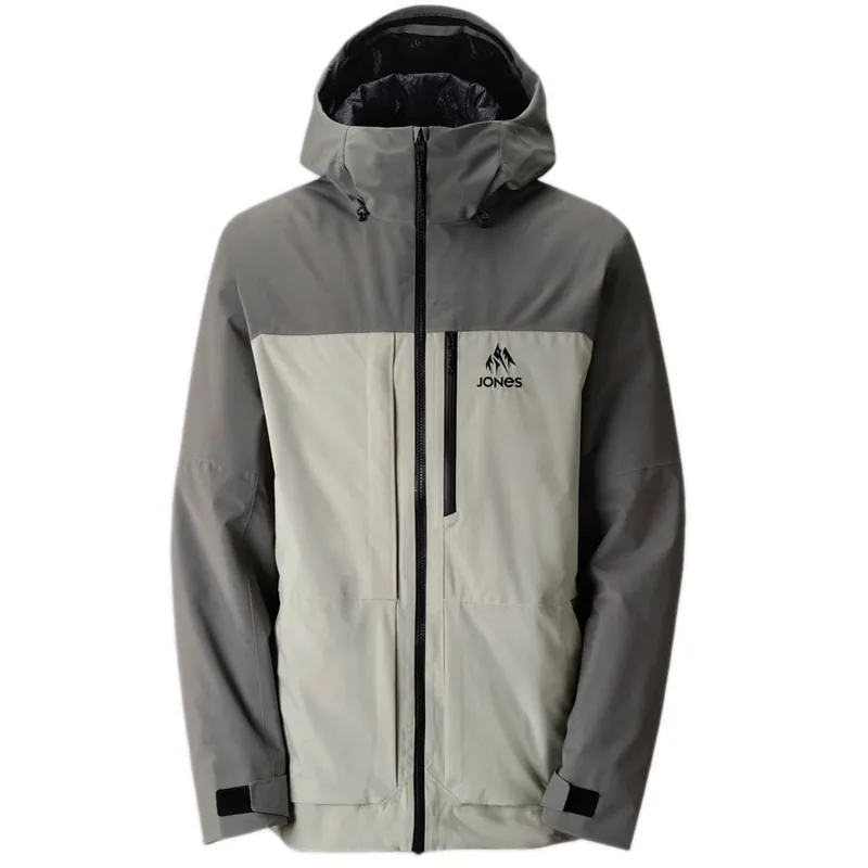 Jones Mountain Surf Snowboard-Jacke Smoke Gray- M