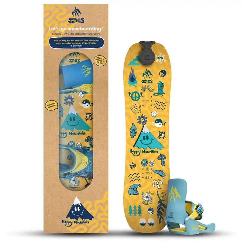 Jones Happy Mountain Set Snowboardset-