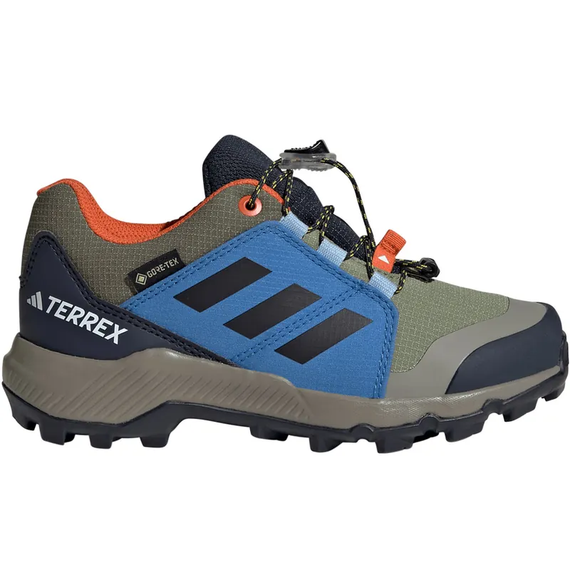 adidas Performance Terrex GTX Hikingsneaker Tent Green/Core Black/Ray Blue- 30 - Nur noch 1 auf Lager