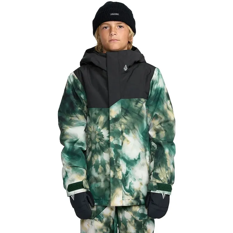 Volcom Stone.91 Insulated Skijacke Green-9