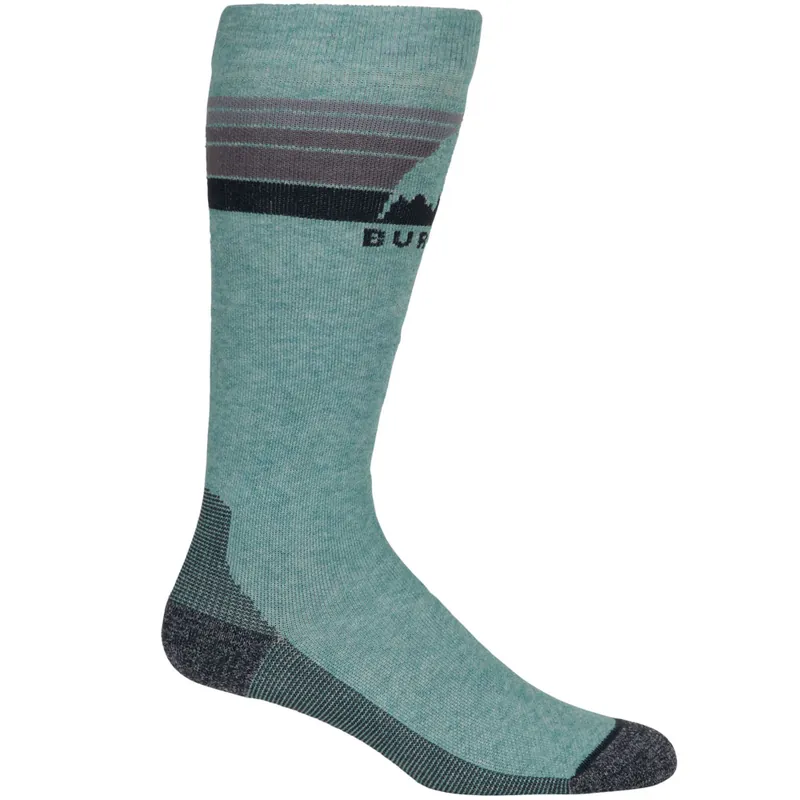 Burton Emblem Midweight Wintersportsocken Petrol Green-9