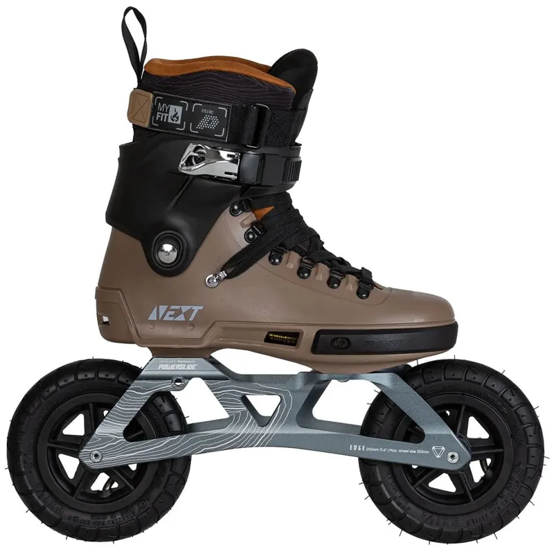Powerslide Next Edge 150 Crossskate Brown-