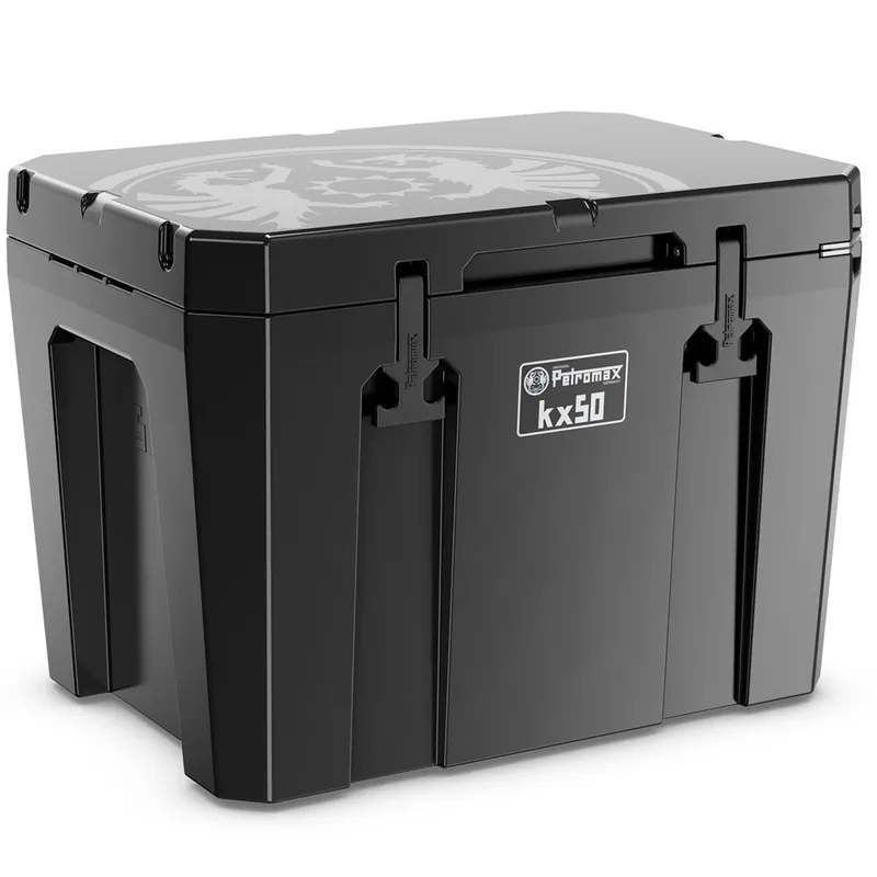 Petromax Kühlbox 50 Liter Kühlbox Schwarz-