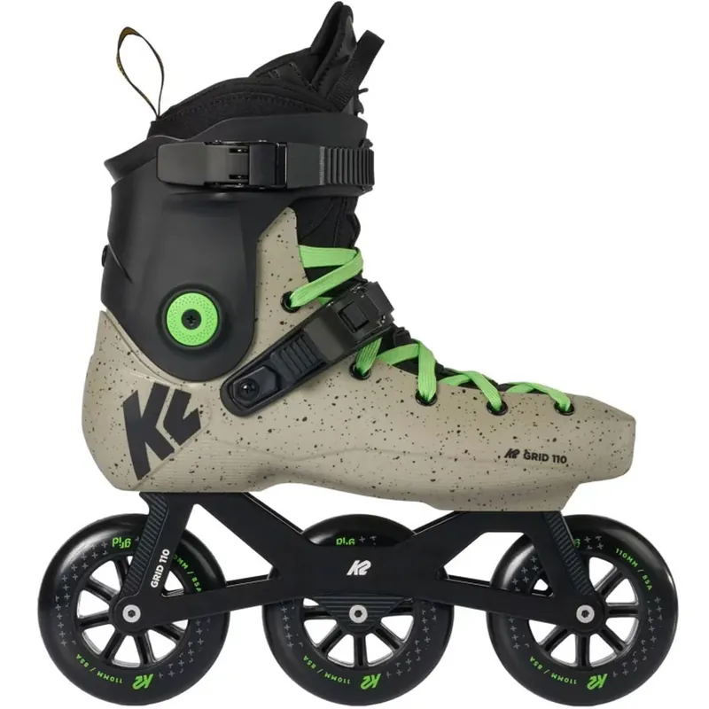 K2 Grid 110 Inline Skates Khaki Green- 36.5 - Nur noch 1 auf Lager