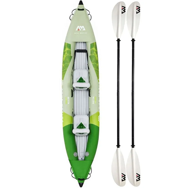 Aqua Marina Betta 412 Set Kajak Set Green-