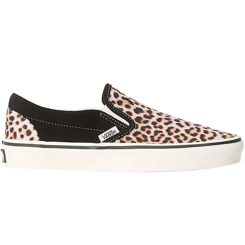 Vans Classic Slip-On Slipper Black/Leopard- 36 - Nur noch 1 auf Lager