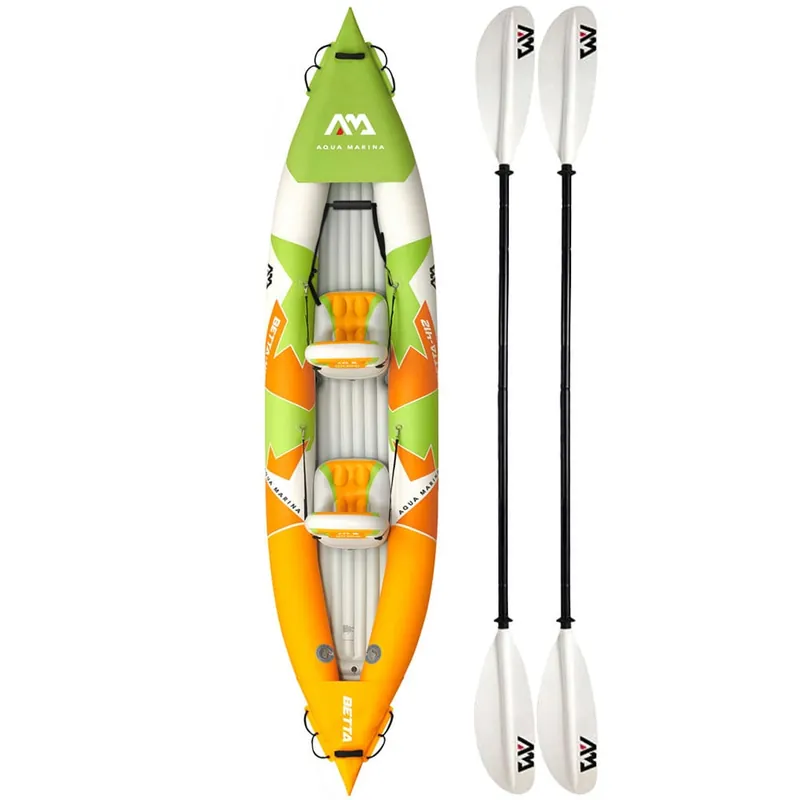 Aqua Marina Betta 412 SET Kajak-Set Green/Orange-
